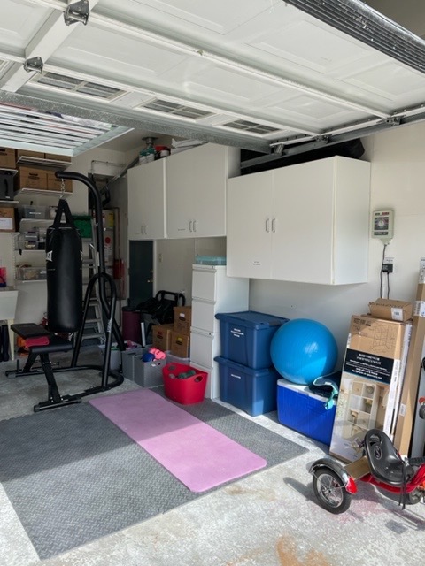 clean garage